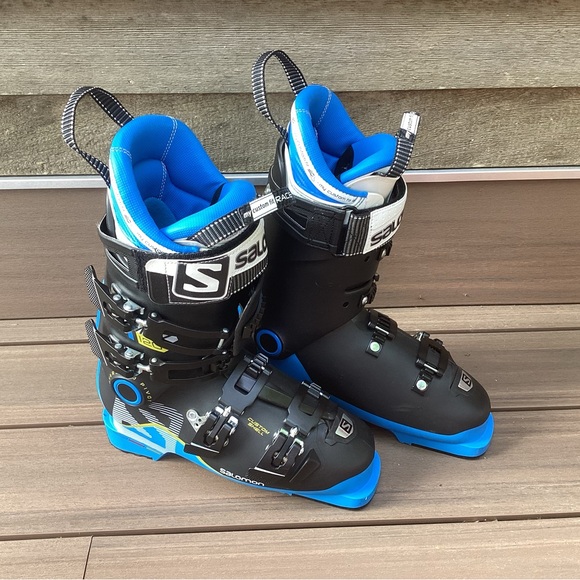 Men’s Salomon XMAX 120 Ski Boots, Size 25/25.5 - Picture 3 of 8